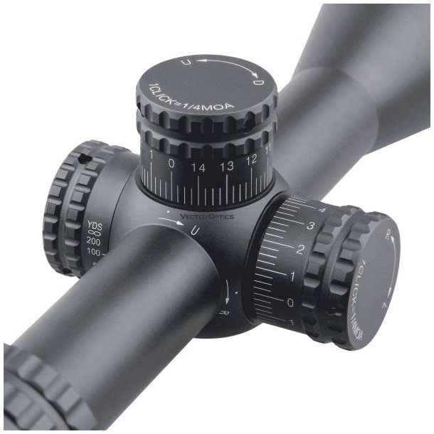 Vector Optics Hugo 3-12x44 SFP Sigtekikkert 1" Rr