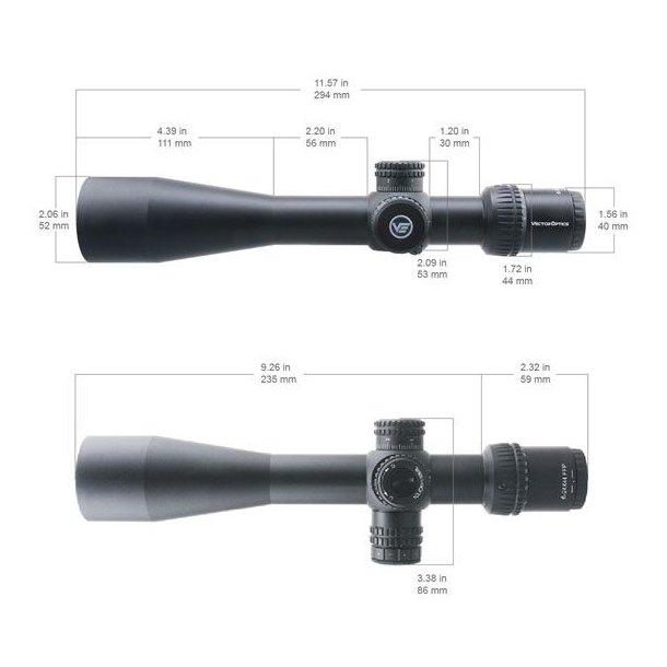 Vector Optics Veyron 6-24x44IR Sigtekikkert FFP