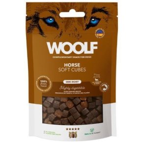 Woolf Soft Cubes Horse 100g