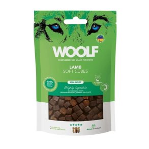 Woolf Soft Cubes Lamb  100g