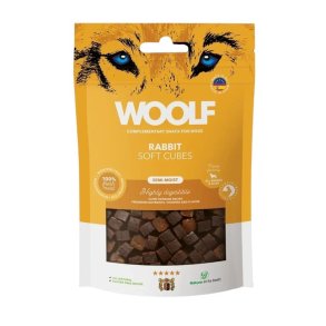 Woolf Soft Cubes Rabbit 100g